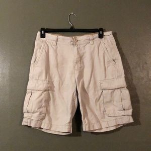 Khaki Cargo Shorts